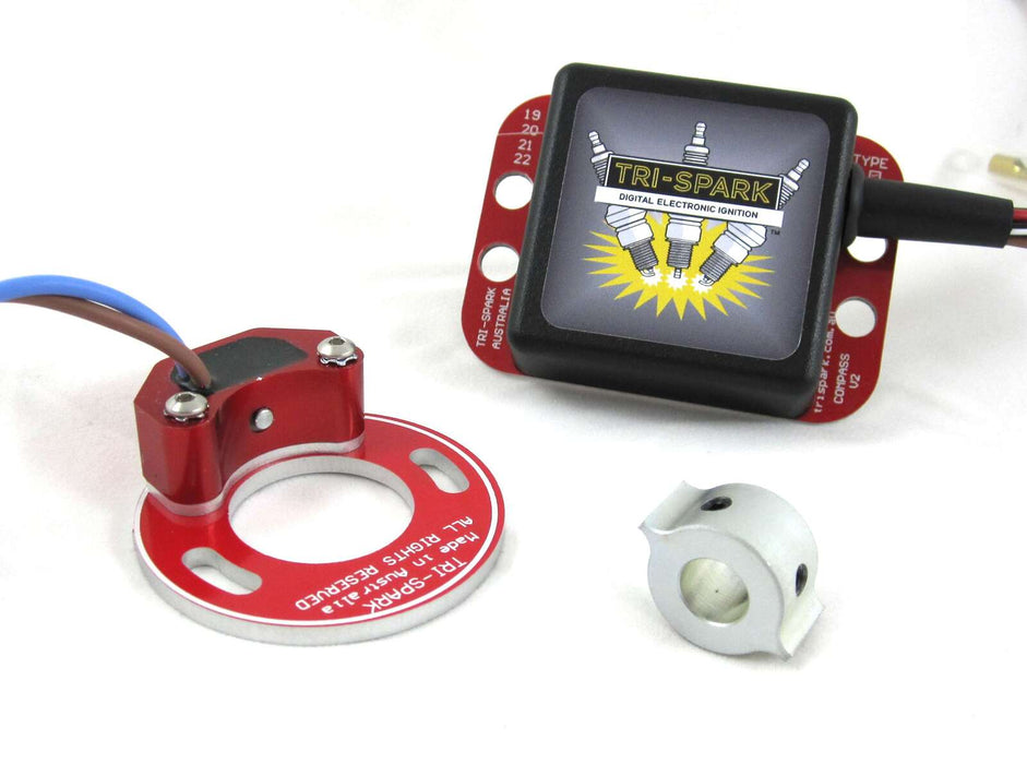 Compass Ignition for Moto Guzzi with Twin Points Distributor